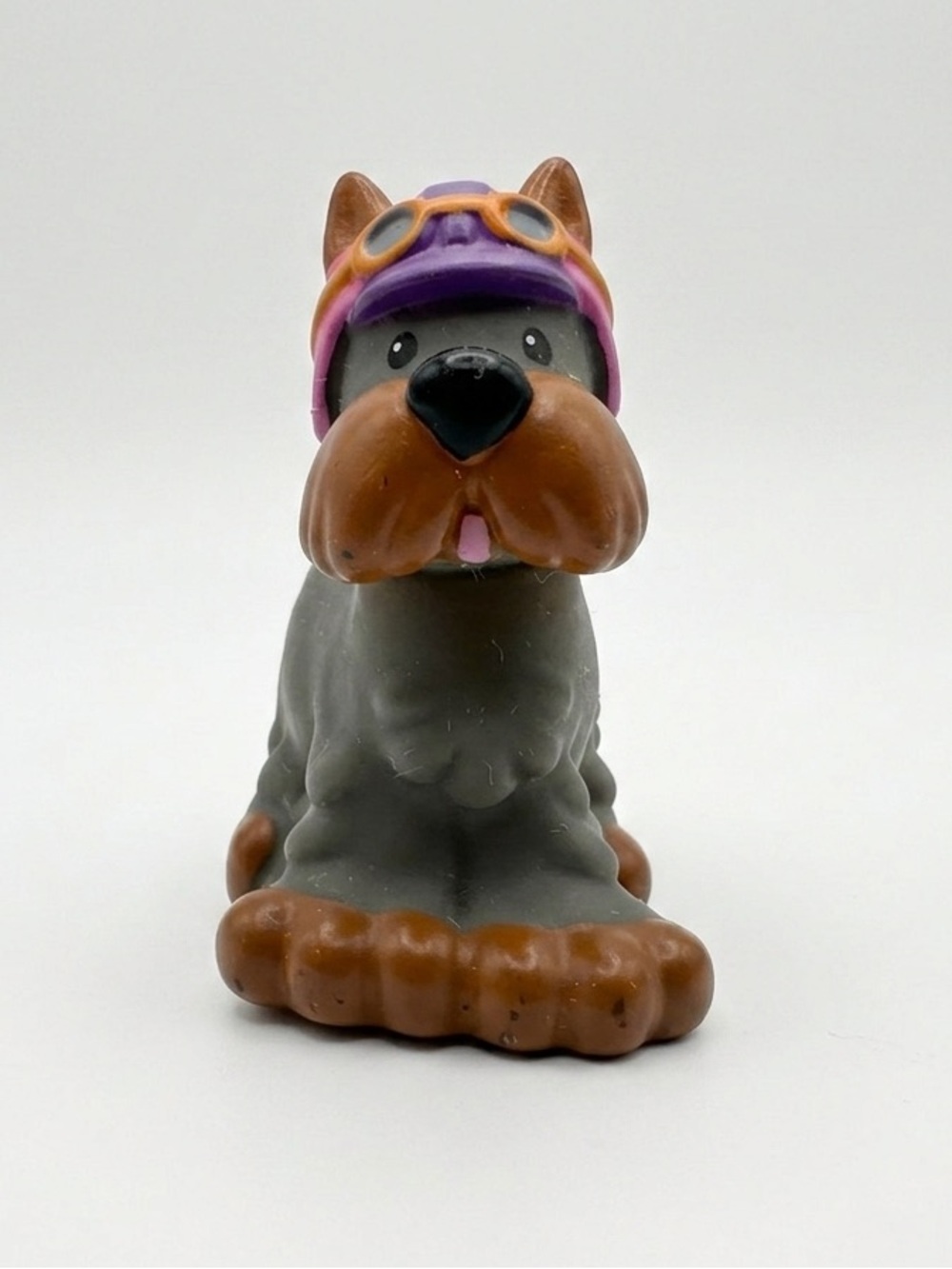 Fisher Price Little People Dog Aviator Helmet Goggles Pilot Terrier Scruffy 2007